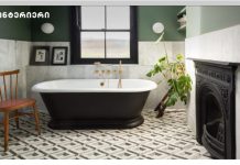 რა მასალების გამოყენებაა შესაძლებელი აბაზანაში ფილის გარდა