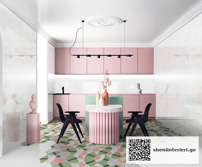 lined_cocina_colorida_rosa_hexagono_neomemphis_aparici
